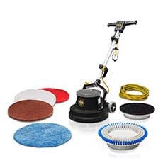 15 in. Loaded Heavy Duty Single Pad Commercial Polisher Floor Buffer Machine Scrubber Loaded PLC15L