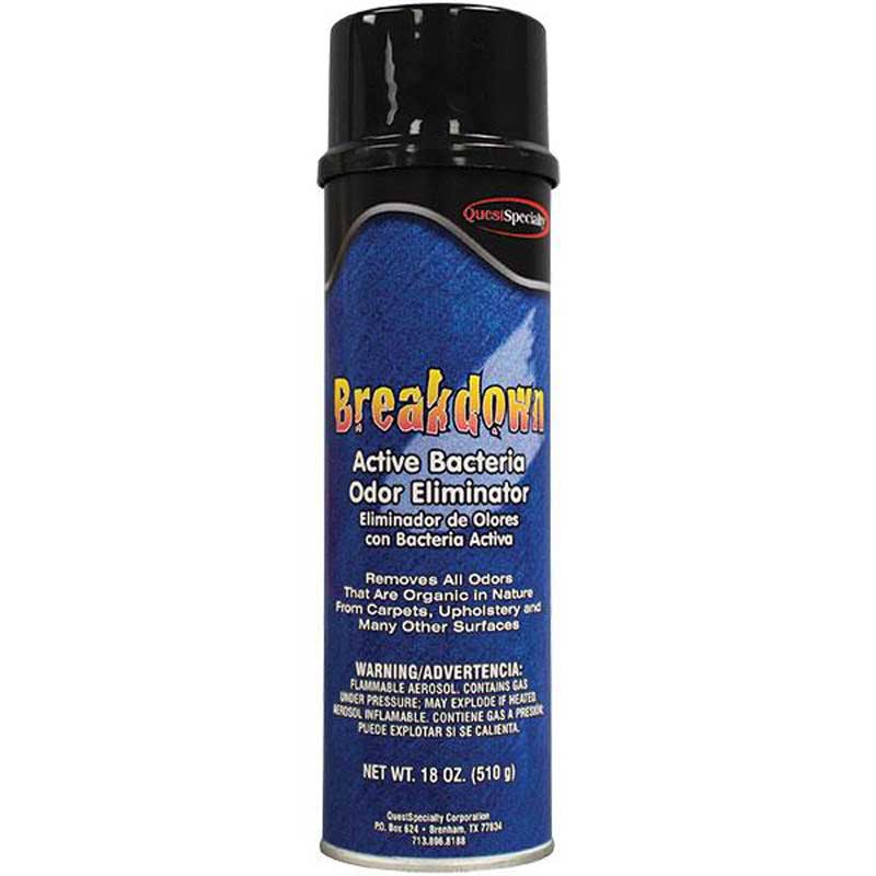 (12) Breakdown Active Bacteria Odor Eliminator 18 Oz. 229001QC UnoClean