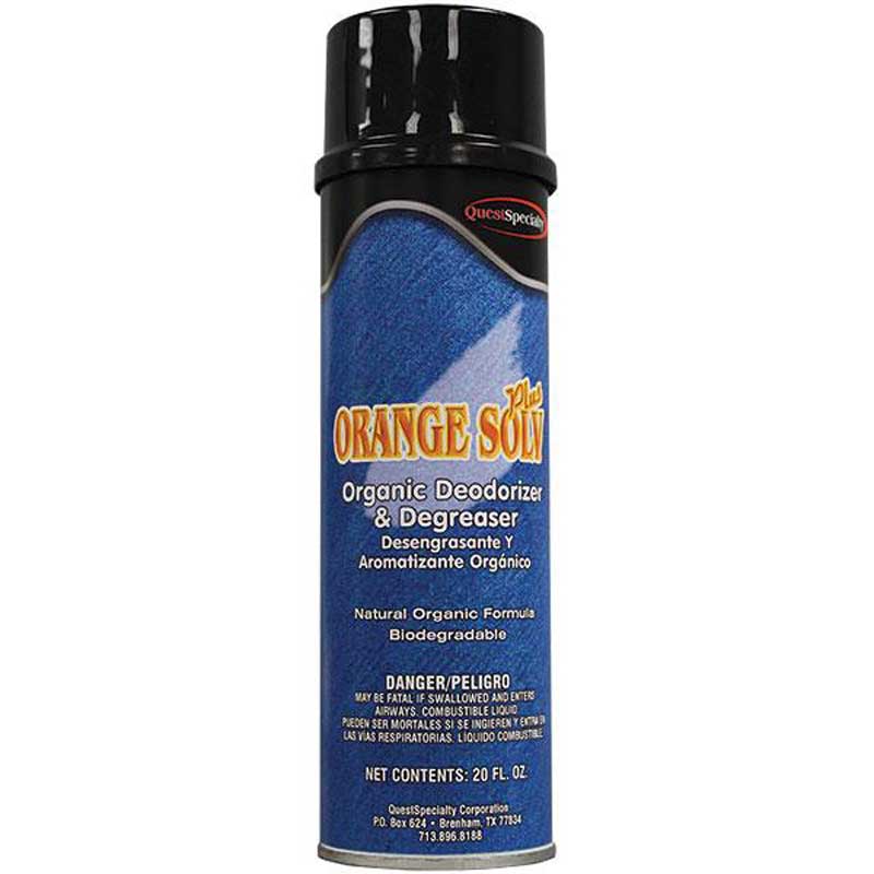 QuestSpecialty Orange Solv Plus Organic Citrus Deodorizer & Degreaser 20 Oz. Can 378016QC