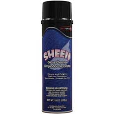 (12) QuestSpecialty Sheen Glass Cleaner Aerosol 19 Oz. Capacity 213001QC