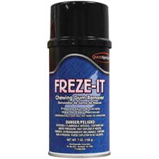 QuestSpecialty Freze-It Chewing Gum Remover Aerosol 7 Oz. Capacity 228001QC
