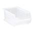 (12) Clear-View Ultra Stack and Hang Bin QUS241CL