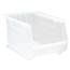 (4) Clear-View Ultra Stack and Hang Bin - 60 lbs. Load Bin QUS260CL