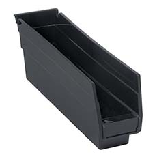 (36) Economy Shelf Bin 3 Bins - 10-1/4 x 1-5/8 x 4 in. QSB100