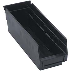(36) Economy Shelf Bin 6 Bins - 10-1/4 x 3 x 4 in. QSB101