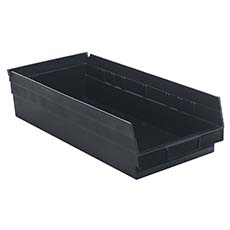 (10) Economy Shelf Bin 19 Bins - 16-1/2 x 7-1/8 x 4 in. QSB108