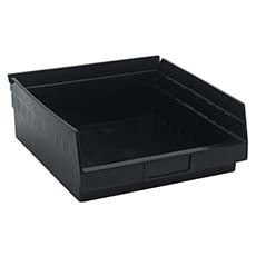 (8) Economy Shelf Bin 18 Bins - 10-1/4 x 10 x 4 in. QSB109