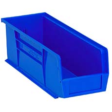 (12) Ultra Stack and Hang Bin 50 lbs. Load Bin QUS234BL