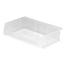 (8) Clear-View Ultra Stack and Hang Bin QUS236CL
