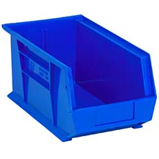 (12) Ultra Stack and Hang Bin 60 lbs. Load Bin QUS240BL