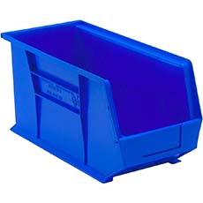 (6) Ultra Stack and Hang Bin 60 lbs. Load Bin QUS265BL