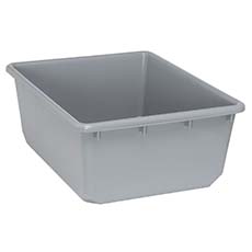 (6) QuanTub Nesting Tote - Gray TUB2419-9GY