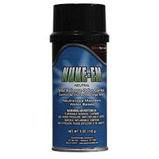 (12) Nuke 'Em Water-Based Total Release Odor Eliminator Neutral Odor - 6 Oz. QS-32200000-00