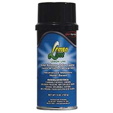 (12) Water-Based Total Release Odor Eliminator Lemon Lime - 6 Oz. QS-33200000-00