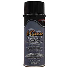 (12) d-Greaz Organic Solvent Degreaser Citrus-Petroleum Odor - 16 Oz. QS-50000000-00