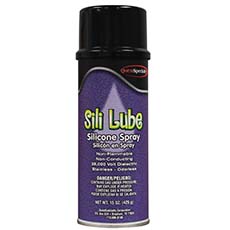 (12) Sili Lube Heavy Duty Silicone Spray Chlorinated Solvent Odor - 16 Oz. QS-53700000-00