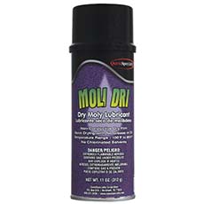 (12) Moli Dri Dry Moly Lubricant Solvent Odor - 16 Oz. QS-55500000-00