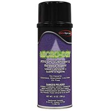 (12) Micro-Dry PTFE Dry Lubricant Release Agent Mild Petroleum Odor - 16 Oz. QS-56600000-00
