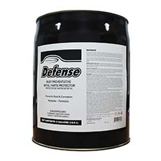 Defense Rust Preventative Metal Parts Protector Petroleum Solvent - 1 x 5 Gallon QS-60010500-00