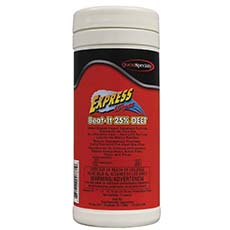 (6) Express Wipes Beat-It 25% Deet Insect Repellent Floral QS-65700000-00