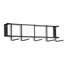 Rack'Em PVC Coated 16 in. 5-Hook Rack - Black RE-4035
