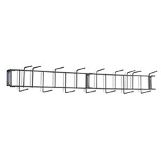 Rack'Em PVC Coated 36 in. 16-Hook Rack - Gray RE-4090