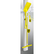 Rack'Em 10 in. Utility / Sanitation Rack - Yellow RE-4101