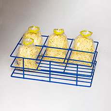 Rack'Em 6-Specimen Bag Rack - Blue RE-4191