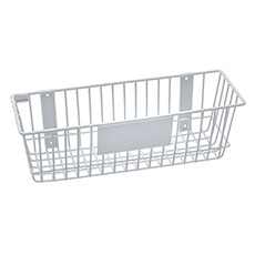 Rack'Em 6 W x 6 H in. Universal Wire Basket - White RE-9182-W