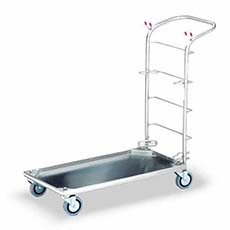 Stainless Steel Platform Cart for 1C & 5 Units - 14 1/2 X 29 in. 29XH