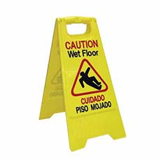24 in. Tall Caution Wet Floor Sign CWF27