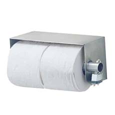 Stainless Steel Standard TP Series 2-Roll TP Dispenser - 10 1/8 x 4 1/4 x 5 in. TP-2