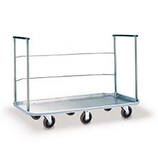 Stainless Steel Utility Carry-All Cart - 24 x 50 in. TR-50