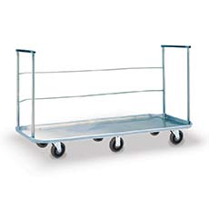 Stainless Steel Utility Carry-All Cart - 24 x 72 in. TR-72