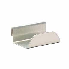 Stainless Steel Wet Floor Sign Holder for Royce Rolls Carts WFS