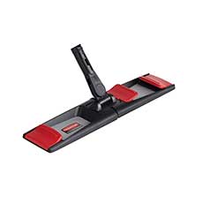 Rubbermaid Commercial Adaptable Flat Mop 18 in. Frame Designed for Wavebrake - Black RCP2132428