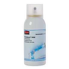 Rubbermaid Commercial Microburst 3000 Refill Linen Fresh Fragrance - White RCP4012551
