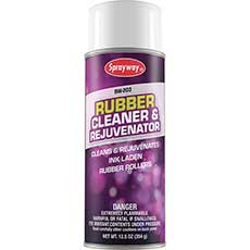 (12) Sprayway Rubber Cleaner and Rejuvenator Aerosol 13 Oz. Capacity SW203SY