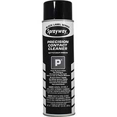 (12) Sprayway P1 Precision Contact Cleaner Aerosol 13.5 Oz. Capacity SW293SY