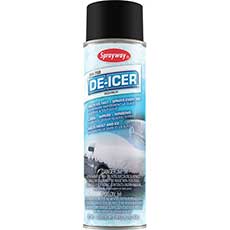 (12) Sprayway De-Icer Aerosol 16 Oz. Capacity SW758SY