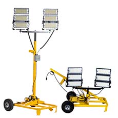 Dual LED Light Cart - 105,000 Lumens P11600