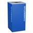 Ex-Cell RC-KD36-C-RYX Cans and Bottles Recycling Receptacle Container - 36 Gal - Blue