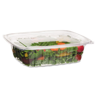 48 oz. Renewable & Compostable Deli Containers - 200 Containers & Lids ECPEP-RC48                                        