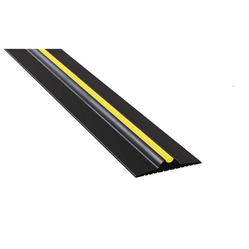 GaraDry Garage Door Threshold Seal Kit 1/2 in. WS001252 Black UnoClean