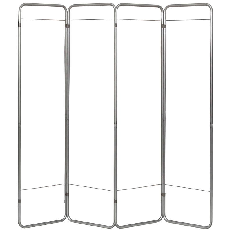 Economy Folding Privacy Screen Frame - 4-Section