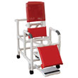 MJM International Reclining Shower Chair w/ Footrest