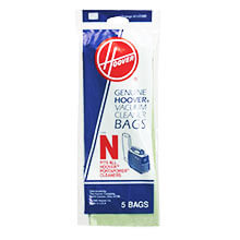 Hoover [4010038N] Vacuum Cleaner Bags - 5 Pack - Type N