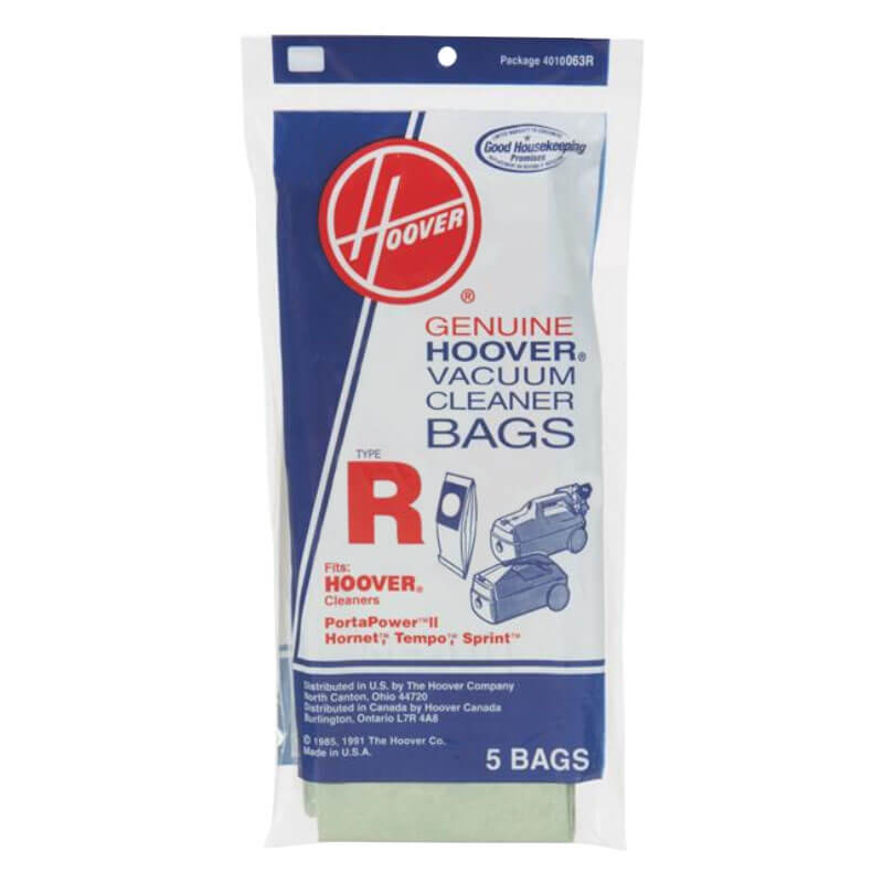 18 Pack Type A Vacuum Cleaner Bags by Hoover 4010001A 