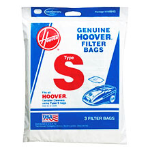 Hoover [4010064S] Vacuum Cleaner Bags - 3 Pack - Type S
