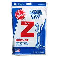 Hoover [4010075Z] Vacuum Cleaner Bags - 3 Pack - Type Z